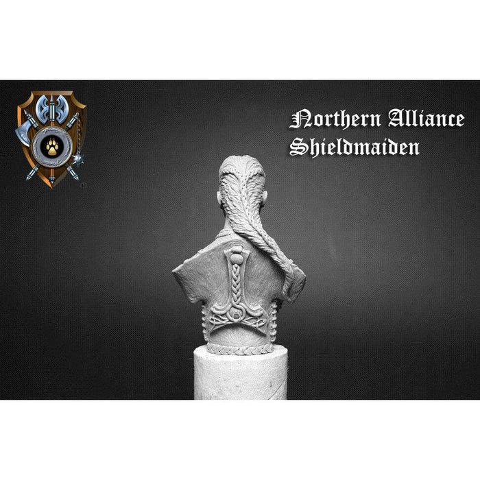 Shieldwolf Miniatures - Shieldmaiden Bust New - Tistaminis