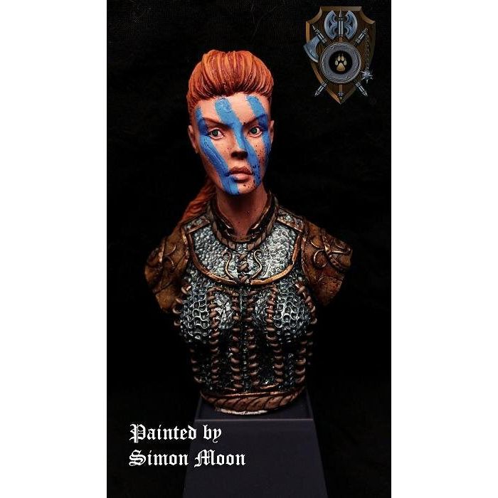 Shieldwolf Miniatures - Shieldmaiden Bust New - Tistaminis