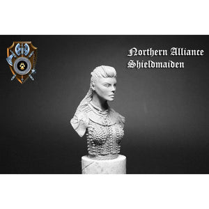 Shieldwolf Miniatures - Shieldmaiden Bust New - Tistaminis