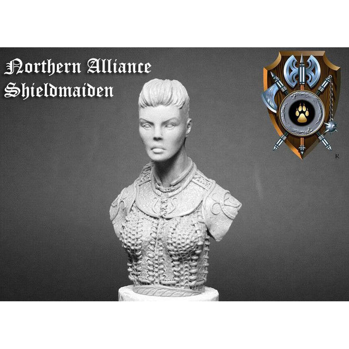 Shieldwolf Miniatures - Shieldmaiden Bust New - Tistaminis