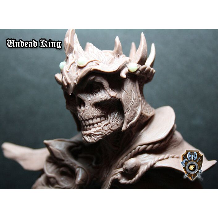 Shieldwolf Miniatures - Undead King Bust New - Tistaminis