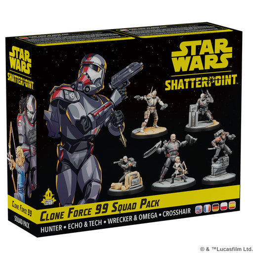 Star Wars: Shatterpoint: Clone Force 99 Squad Pack Apr-19 Pre-Order - Tistaminis