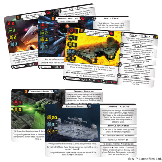 Star Wars: X-Wing 2nd Ed: Battle Over Endor Scenario Pack