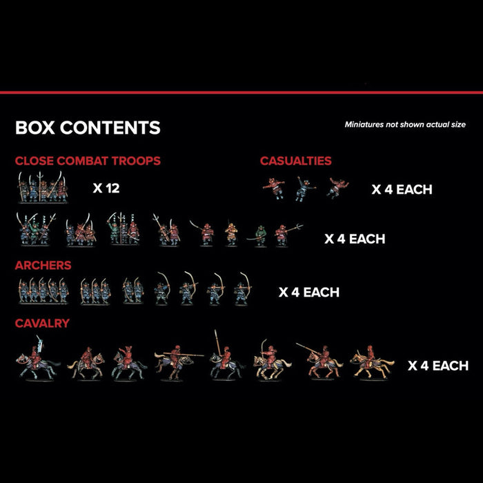 Wargames Atlantic Grand Battle Scale - Samurai 10mm