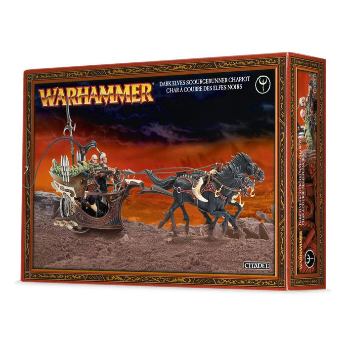 DARK ELVES - CITIES OF SIGMAR SCOURGERUNNER CHARIOT - Tistaminis