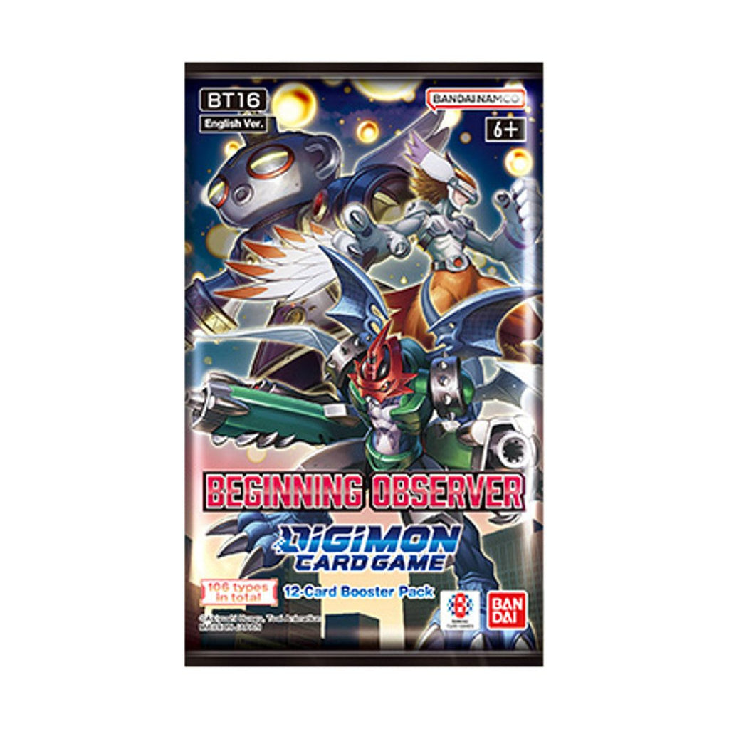 DIGIMON BEGINNING OBSERVER BOOSTER Booster Pack (x1) - Tistaminis