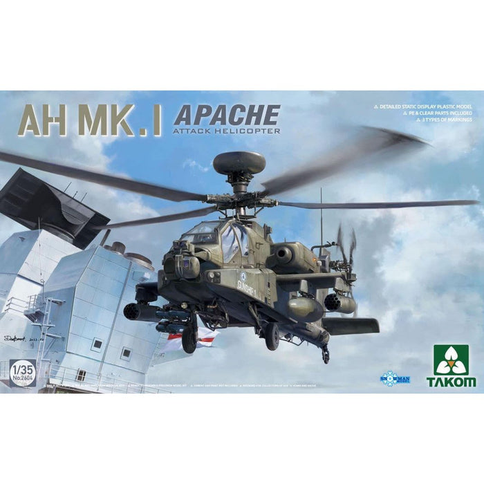 Takom TAK2604 AH MK.I Apache (1/35) New - Tistaminis