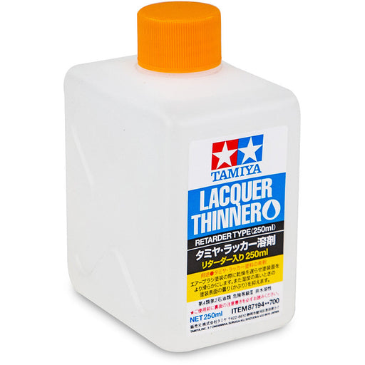 Tamiya LACQUER THINNER RETARDER 250ml - TAM87194 New - Tistaminis