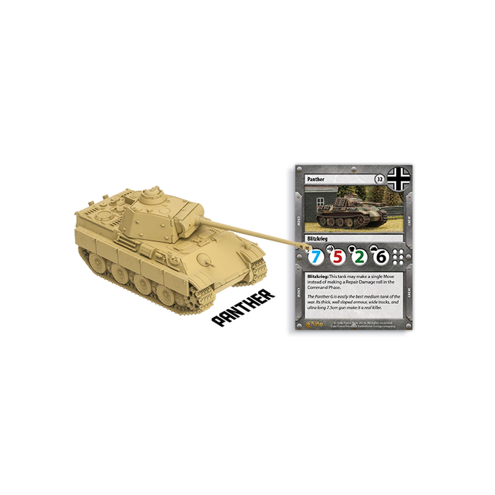 TANKS Panther vs Sherman Starter Set New