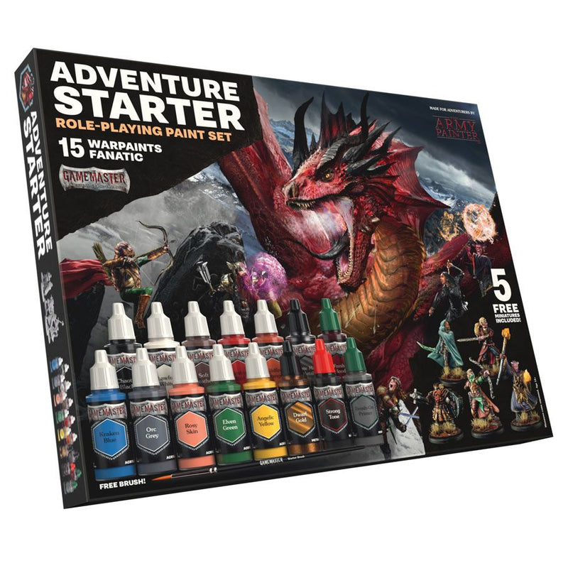 Army Painter ADVENTURE STARTER ROLE-PLAYING PAINT SET Jul-17 Pre-Order - Tistaminis