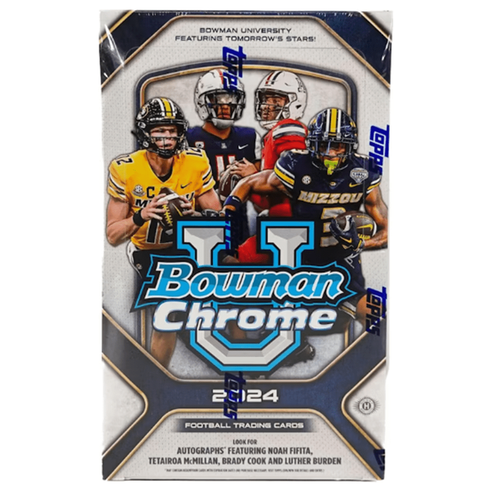 2024 TOPPS BOWMAN CHROME UNIVERSITY FOOTBALL