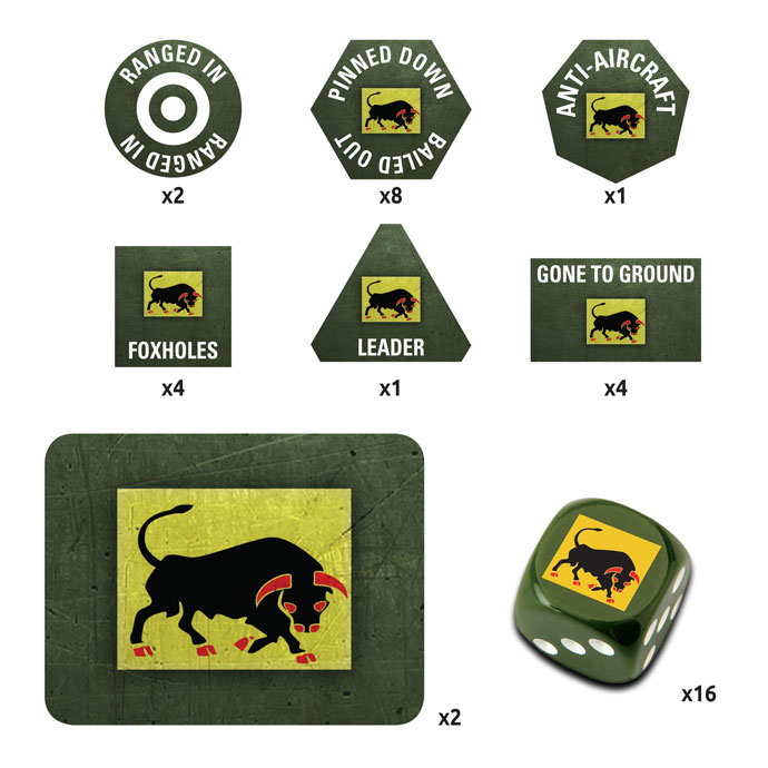 Flames of War British 11th Armoured Tin - Tistaminis