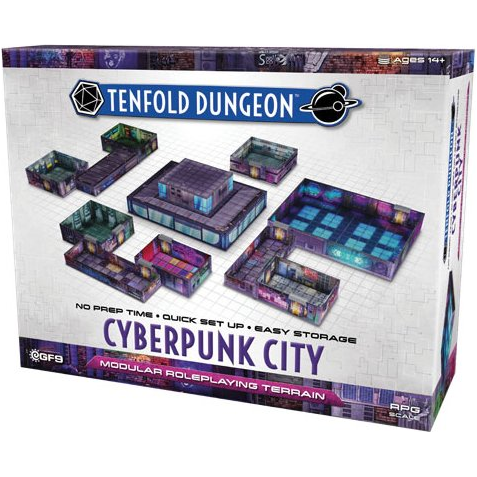 Tenfold Dungeon Cyberpunk City New - Tistaminis