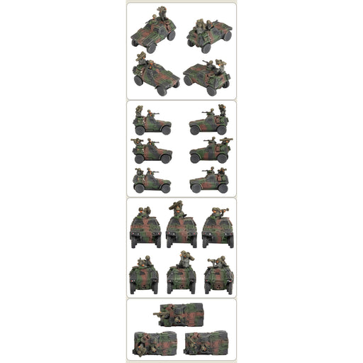 Team Yankee French VBL Platoon (x4) NEW - Tistaminis