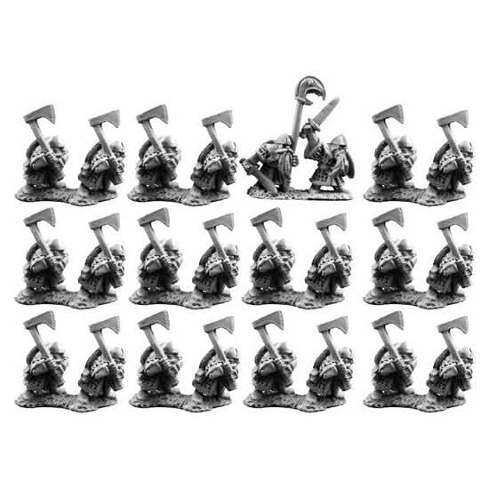 Copplestone Castings 10mm Dwarfs with Axes