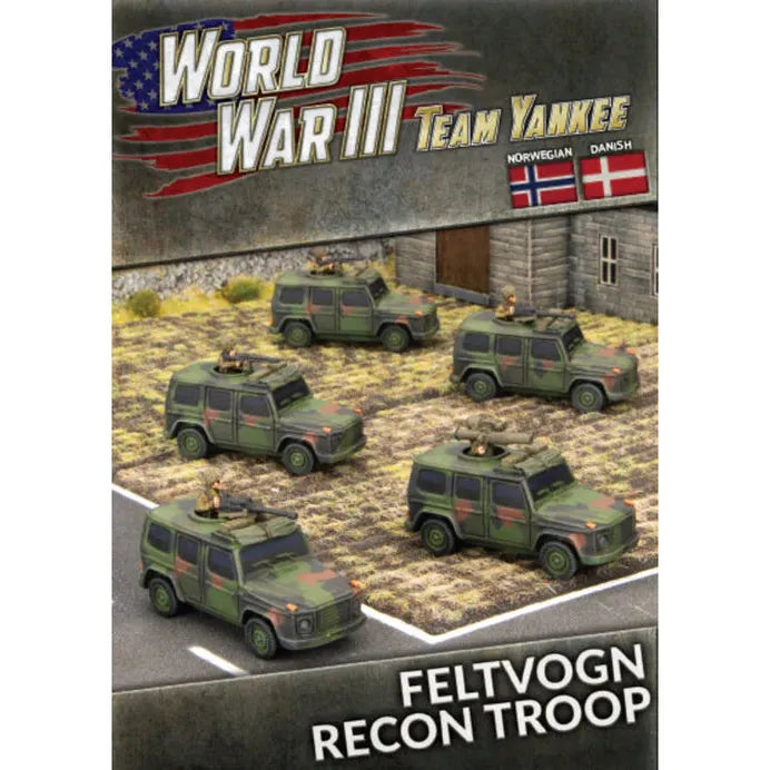 Team Yankee Feltvogn Recon Troop (x5) Aug-12 Pre-Order - Tistaminis