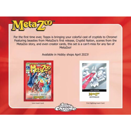 2022 TOPPS METAZOO CHROME TC New - Tistaminis