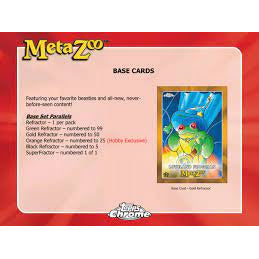 2022 TOPPS METAZOO CHROME TC New - Tistaminis