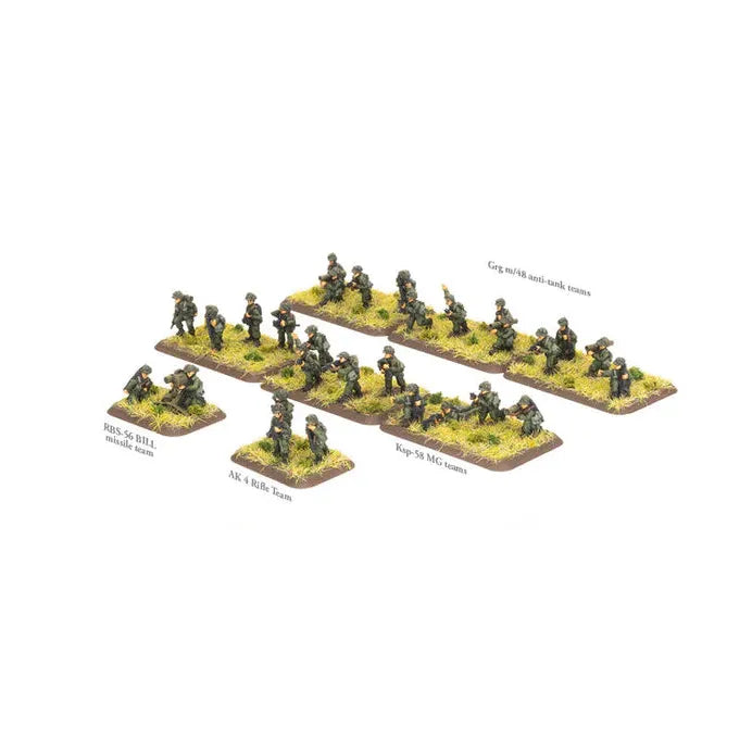 Team Yankee Armoured Rifle Platoon (x32 figures) Aug-26 Pre-Order - Tistaminis