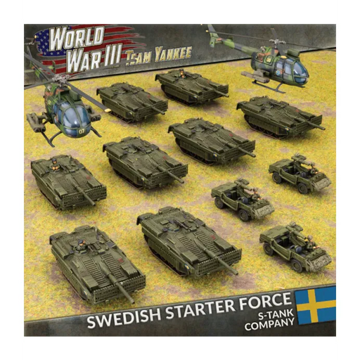 Team Yankee Swedish S-Tank Company Starter Force Aug-26 Pre-Order - Tistaminis