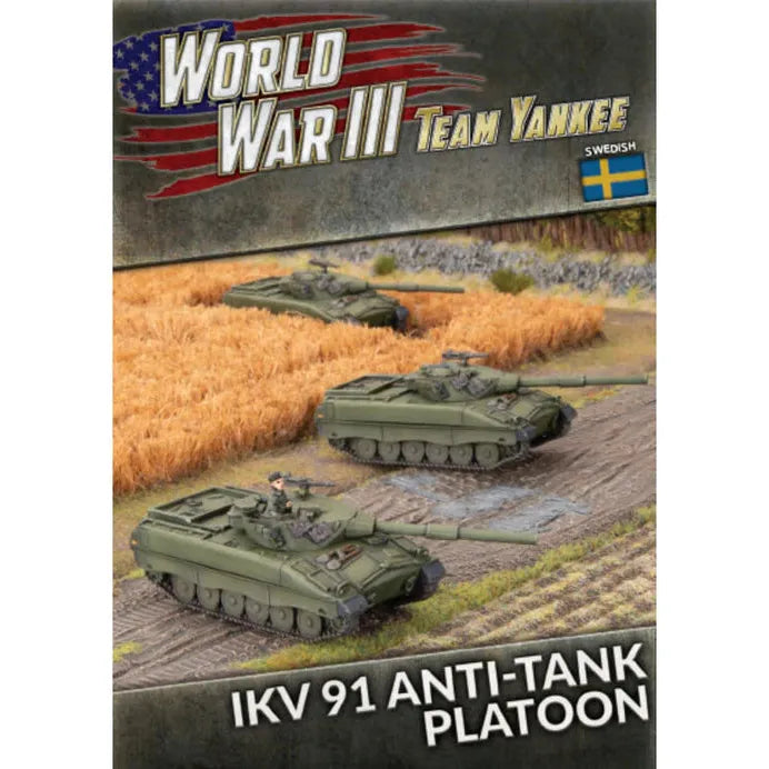 Team Yankee Ikv 91 Anti-tank Platoon (x3) Sept 9th Pre-Order - Tistaminis