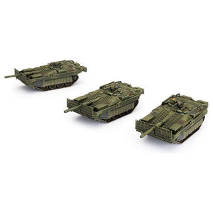 Team Yankee Strv 103 S-tank Platoon (x3 Plastic) - Tistaminis