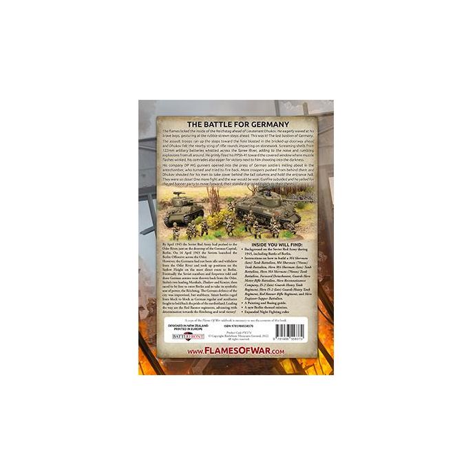 Flames of War Berlin: Soviet (LW 100p A4 HB) New - Tistaminis