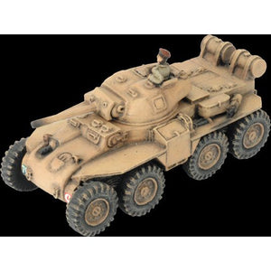 Flames of War Mid War British Boarhound (75mm) Armoured Cars (x2) New - Tistaminis
