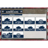 Flames of War American	Bulge: Americans Unit Cards (66x Cards) - Tistaminis