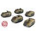 Team Yankee M113 Platoon (x5) New - Tistaminis