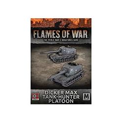 Flames of War Dicker Max Tank-hunter Platoon (x2) New - Tistaminis