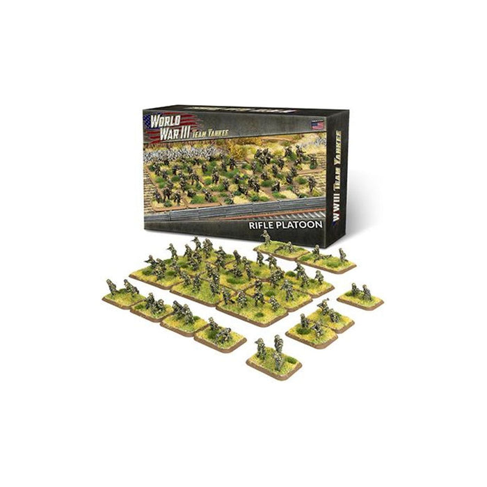 Team Yankee American Rifle Platoon (Marine) (x50 figs plastic)