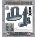 BATTLEFIELD IN A BOX GOTHIC BATTLEFIELDS - CRUMBLING REMNANTS (X2) - 30MM NEW - Tistaminis