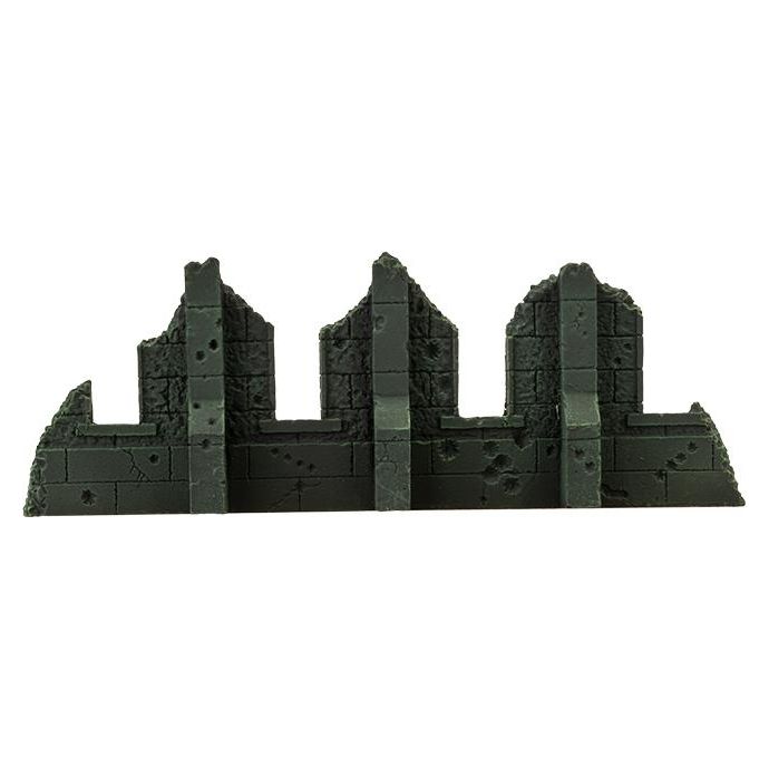 Battlefield In A Box: Gothic Battlefields: Ruined Walls - Malachite (x5) New - Tistaminis