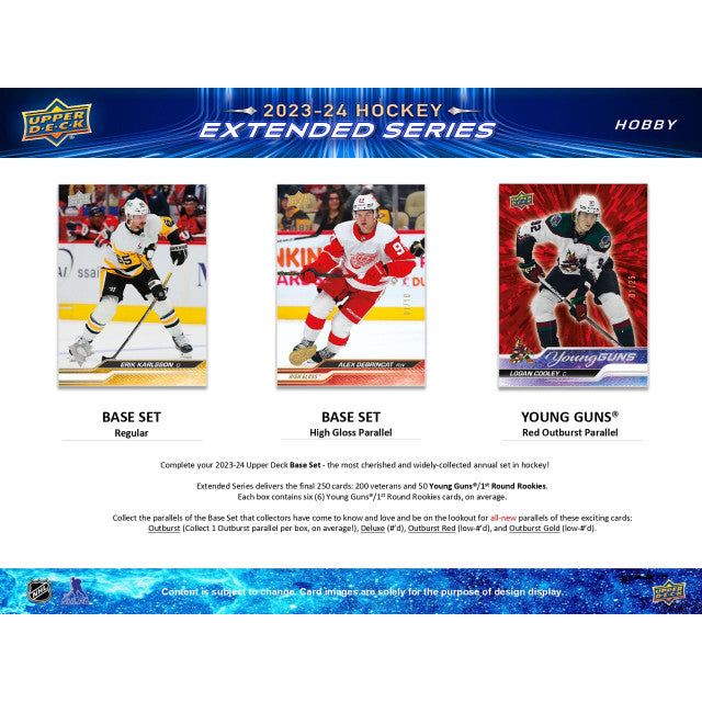 UPPER DECK HOCKEY EXTENDED HOBBY 2023-2024