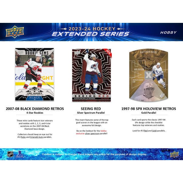 UPPER DECK HOCKEY EXTENDED HOBBY 2023-2024