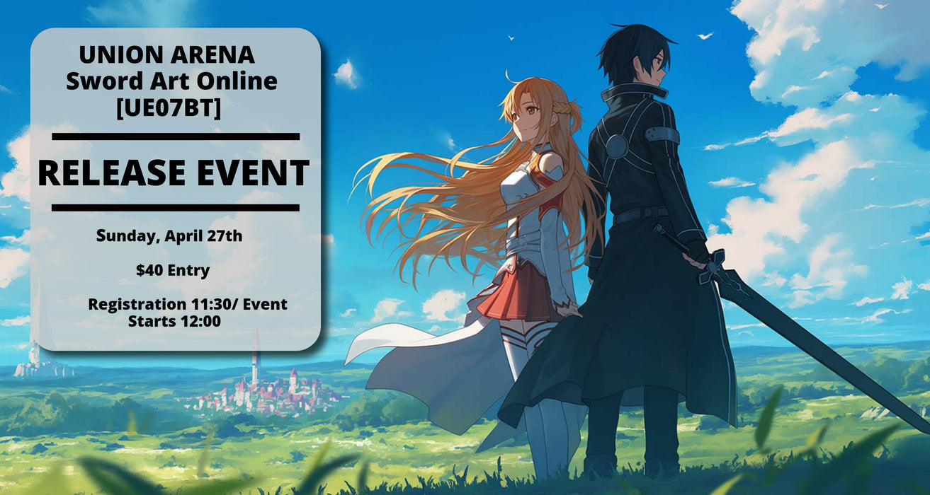 UNION ARENA Sword Art Online [UE07BT] Release Event