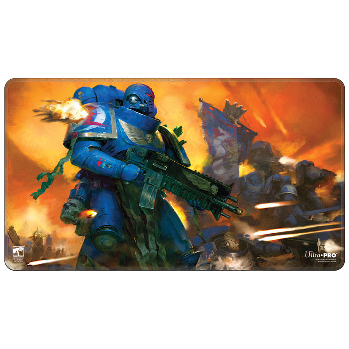 ULTRA PRO PLAYMAT WARHAMMER SPACE MARINES Q1 2025 Pre-Order