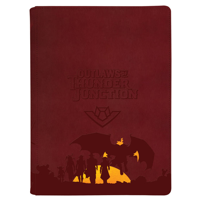 Ultra Pro 9 Pocket Zip Binder - Outlaws of Thunder Junction New - Tistaminis