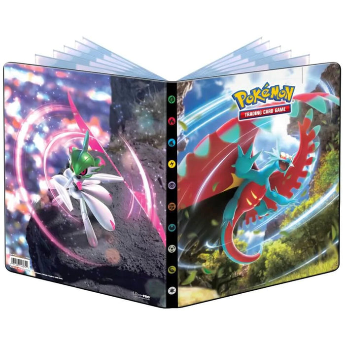 9 POCKET POKEMON SCARLET & VIOLET 4 PORTFOLIO Paradox Rift New - Tistaminis