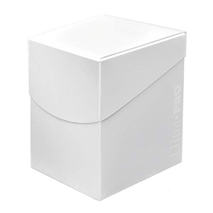 Ultra Pro DECK BOX 100+ ECLIPSE ARCTIC WHITE New - Tistaminis