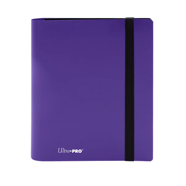 ULTRA PRO BINDER 4 POCKET ECLIPSE ROYAL PURPLE New - Tistaminis