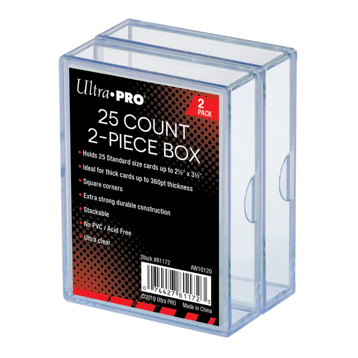 Ultra ProCard Box 2 Pack 25 Count