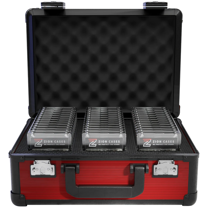 ZION CASES SLAB CASE XL (RED) New - Tistaminis