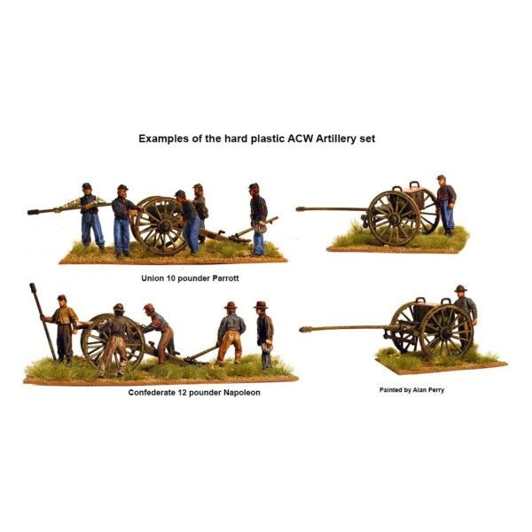 Perry Miniatures American Civil War Artillery 1861-1865 New