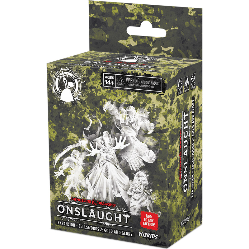 Dungeons & Dragons Onslaught: Expansion: Sellswords 2: Gold and Glory Mar-24 Pre-Order - Tistaminis