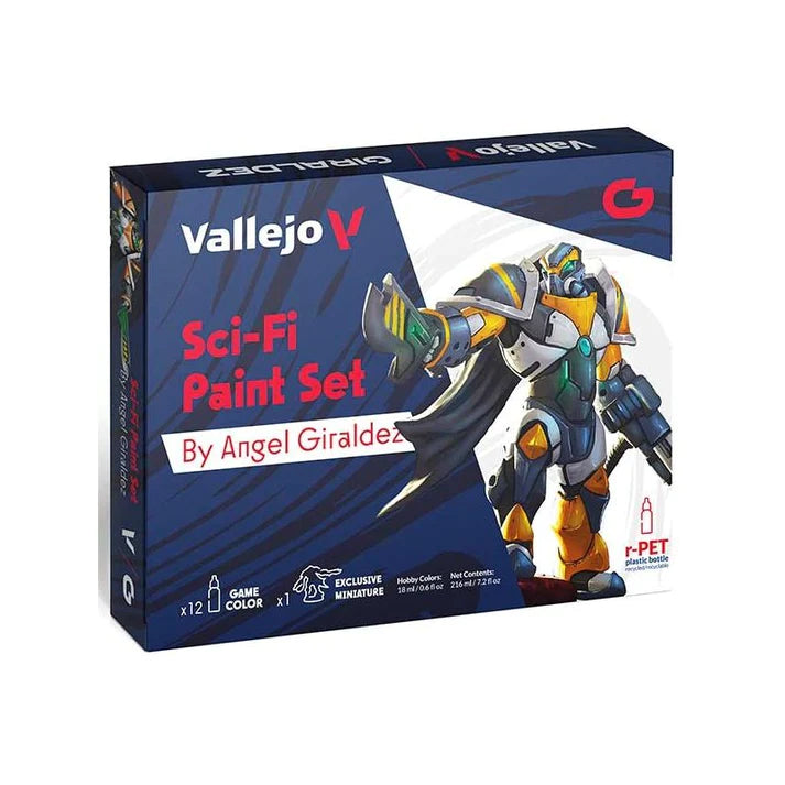VALLEJO: GAME COLOR SCI-FI PAINT SET New - Tistaminis
