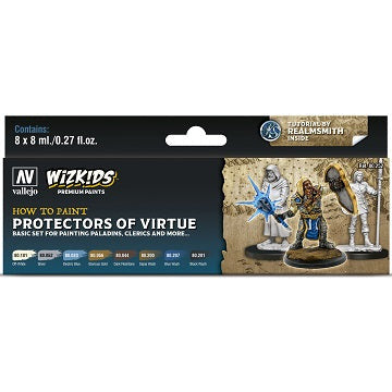 VALLEJO: WIZKIDS PREMIUM SET PROTECTORS OF VIRTUE NEW - Tistaminis