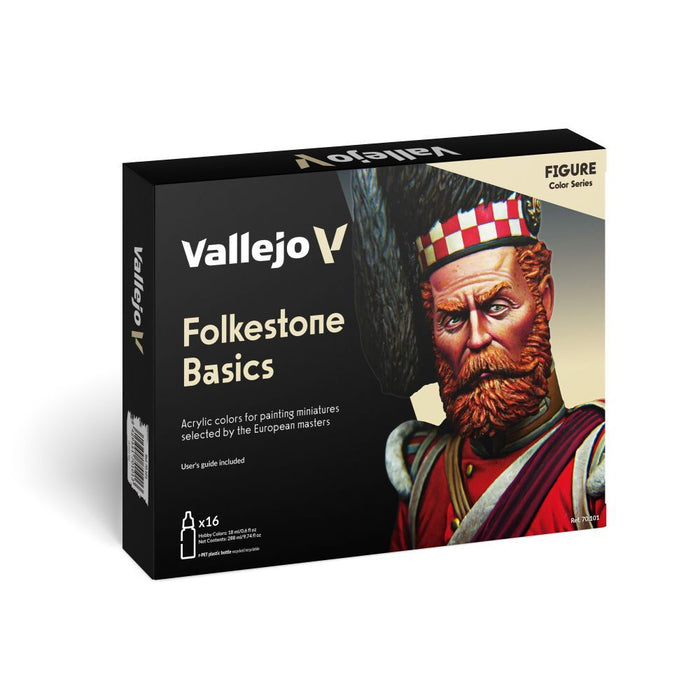 VALLEJO: MODEL COLOR FOLKSTONE BASICS Q4 2024 Pre-Order