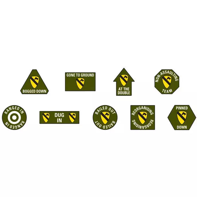 NAM 1st Cavalry Division (Airmobile) Token Set Pre-Order - Tistaminis